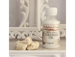 Кокосовое масло Dolphin Coco 100% virgin Coconut Oil (110мл)
