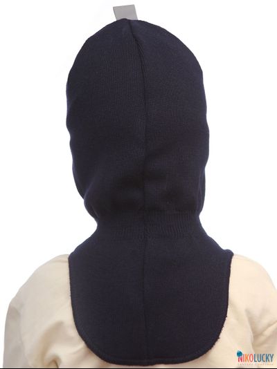 Шапка-шлем 23301-01 х/б подклад, темно-синий р.42-44