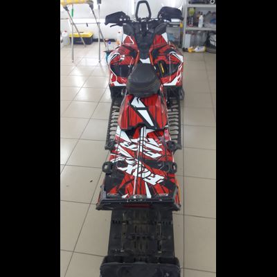 Наклейки на снегоход  Lynx boondocker 2017 2018 №1424