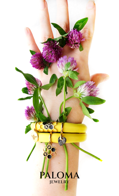 Подвеска-кольцо Соты МОХНАТЫЙ ШМЕЛЬ Collection