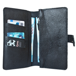 Кожаное портмоне Todiano black (арт. 7412-01)