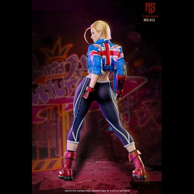 Кэмми Уайт (Street Fighter 6) - Коллекционная фигурка 1/6 Female Agent Blue Bee (MS-012) - STAR MAN