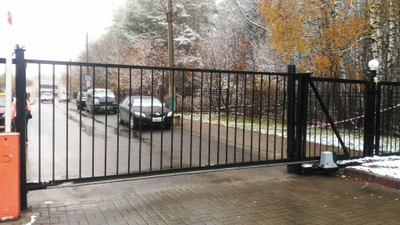 СВАРНЫЕ ОТКАТНЫЕ ВОРОТА (Артикул СОВ-01)