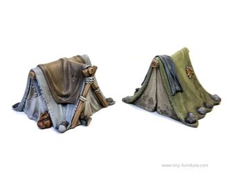 Brigand&#039;s tents (PAINTED)