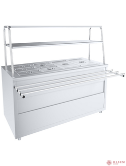 Мармит 2-х блюд 7 гастр. Лира-Профи МЭП-2Б/ЛП-1500