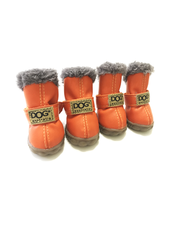Ботинки для собак DOG оранжевые