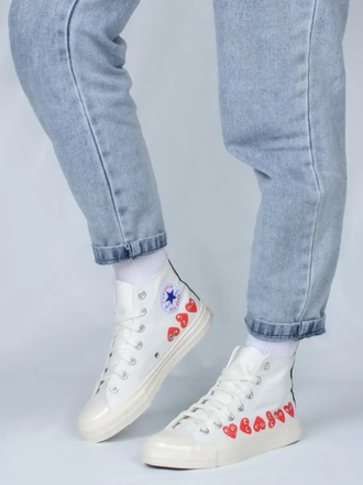 Converse x love sales