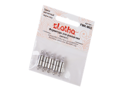 Замок магнитный 6х17 мм "Zlatka" 5шт. цвет под античное серебро