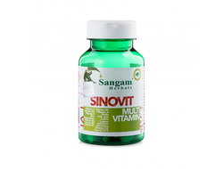 Sinovit (Синовит) Мультивитаминный комплекс  Sangam Herbals, 750 мг 60 таб.