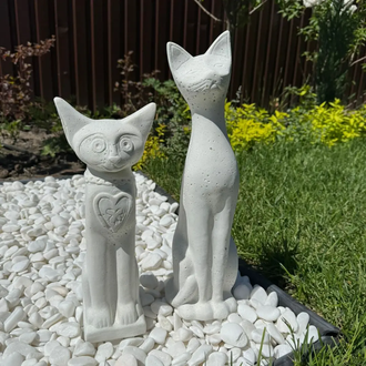 Кошка из бетона h34