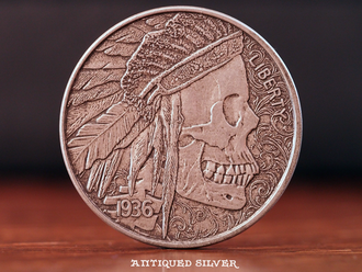 The Bad Mojo Silver Finish Coin
