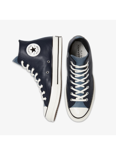 Кеды Converse Chuck Taylor 70 синие высокие кожаные