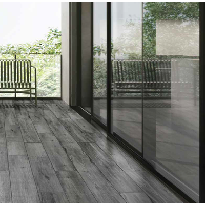 ASPENWOOD, 20х120 см, глазурованный керамогранит, плитка, серый, матовый, K945693R