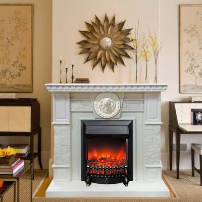 Электрокамин Порту WT M2 с очагом Fobos