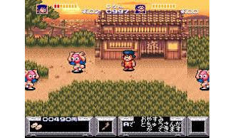 №058 Ganbare Goemon для Super Famicom / Super Nintendo SNES (NTSC-J)