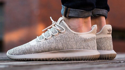 Adidas Tubular Shadow Knit Grey Beige