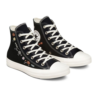 Кеды Converse Chuck Taylor All Star black с вышивкой