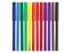 Фломастеры ПИФАГОР, 12 цветов, вентилируемый колпачок, 151090, 24 наборов