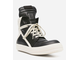 Rick Owens Geobasket Black White