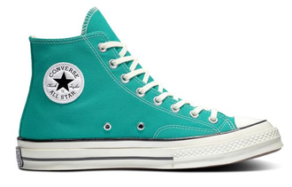 Кеды Converse Chuck 70 Hi Court Green Egret Black зеленые высокие