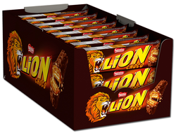 Шоколадный батончик Lion Caramel, 42гр (24 шт)