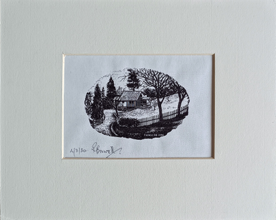 "Набережная" принт Franciszek Gajewski 2010-е годы