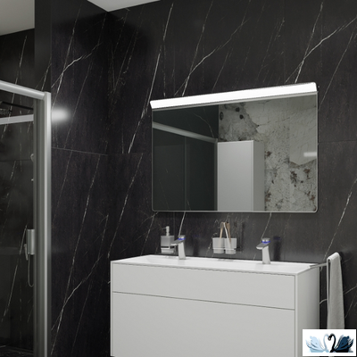 Керамогранит Creto Pietra Nero 80 х 160 см черный