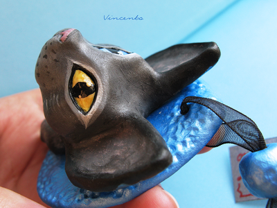 Лунный котик. Необычная подвеска с кошкой из полимерной глины