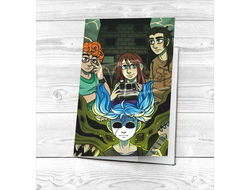 Обложка на паспорт Sally Face, Салли Фейс №12