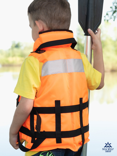 Жилет спасательный до 30кг БК "Водник Junior" ГОСТ