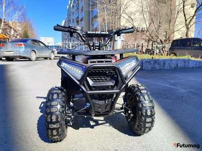 Квадроцикл MOTAX Grizlik Midi E1000 BW Зеленый камуфляж