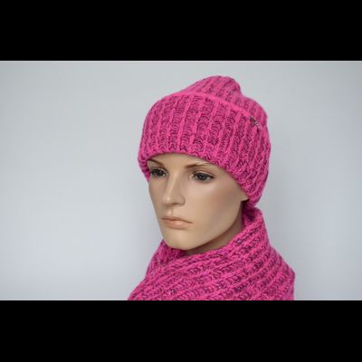 Шапка Vizio 1106 CRYO Италия ярко - розовая