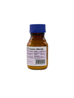Хлорид цезия  фармацевтического класса 99,9%, 25 грамм