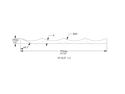 Декоративная панель W114-2600 VALLEY XL