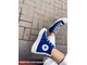 Кеды Converse Comme Des Garçons синие высокие с черным сердечком 171846C на ногах фото