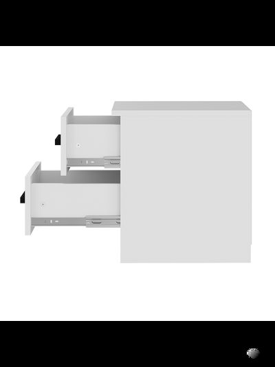 Фьюжн ТБ-12 Тумба прикроватная Белый