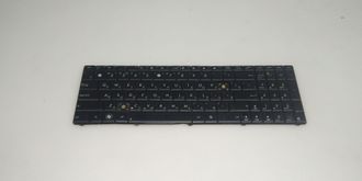 Клавиатура для ноутбука Asus K53Br, K53By, K53Ta, K53Tk, K53U, K53Z, K73Br, K73By, K73Ta, K73Tk, X53U (частично отсутствуют кнопки) (комиссионный товар)
