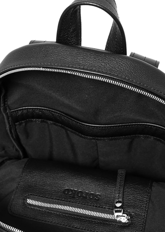 Кожаный черный рюкзак Arc Black