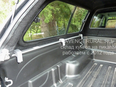 Кунг Carryboy S560 на Mercedes X-class устанавливается на 6 струбцин без сверления кузова!