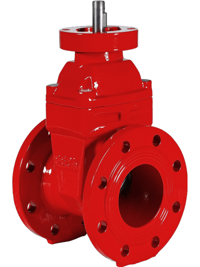 Задвижка чугунная с обрезиненным клином RSV02 DN250 PN16