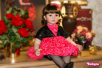 Кукла реборн — девочка "Александра" 60 см