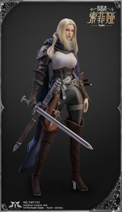 ПРЕДЗАКАЗ - Охотница София - Коллекционная фигурка 1/6 Hunter series Sophia (YMT103) - YMTOYS ?ЦЕНА: 25900 РУБ.?