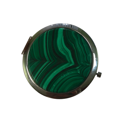 Зеркальце с накладками из разных камней