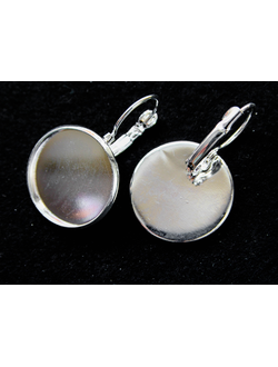 Основа-швенза, 34х22 мм, для кабошона 20 мм