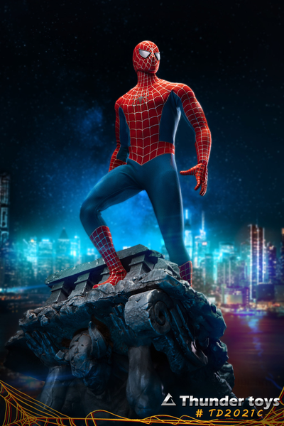 Человек-Паук (делюкс версия) - Коллекционная ФИГУРКА 1/6 Variant Spider Deluxe Edition (TD2021C) - Thunder Toys