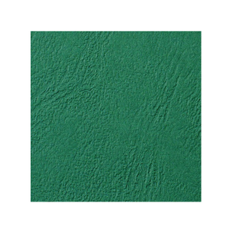 Обложки для переплета картонные GBC темно зеленый кожа, А4, 250г/м2, 100 штук в упаковке