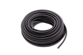 Кабель чёрный 1х4 кв.мм бухта 50м