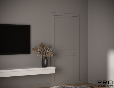 Межкомнатные двери Archi Line Горизонт высота 2000-2100 мм, ширина 1000 мм, каркас 42 мм наружного открывания