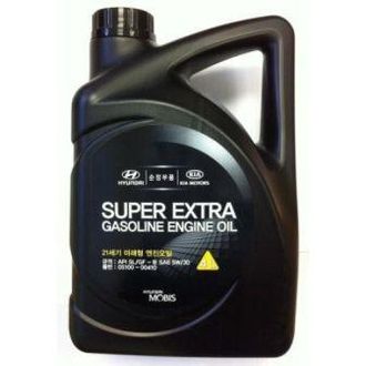 Hyundai Mobis Super Extra Gasoline 5w30 SL/GF-3 п/синт 4л