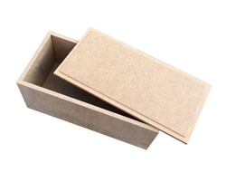 Пенал футляр для хранения 80*200*100 мм из мдф для росписи и декупажа